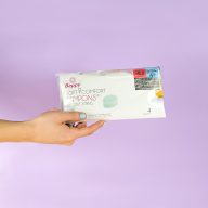  Intim szivacs tampon, Beppy, Soft, 4 db, zsinór nélküli, extra puha, síkosító nélküli, kényelmes illeszkedés, láthatatlan védelem akár 8 órán át