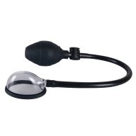   Punci pumpa, Bad Kitty, Pussy Sucker Mini, kehely 7,5 cm, fekete, vízálló, állítható vákuum, biztonsági szelep, átlátszó kehely