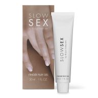   Stimuláló gél, Bijoux Indiscrets, Finger Play Gel, 60 g, áttetsző, vízbázisú, kókusz illatú, aloe verás, óvszer- és segédeszközbarát, érzékeny bőrre