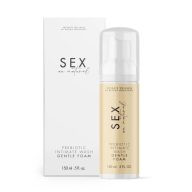   Intim lemosó hab, Bijoux Indiscrets, Prebiotic Intimate Wash Gentle Foam, prebiotikus, gyógynövényes, szappanmentes, bőrgyógyászatilag tesztelt