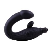   Prosztata masszírozó vibrátor, Chisa Novelties, Black Mont P-Spot, 21–25 cm, fekete, elemes (1× LR1), gátstimuláló, 7 funkciós