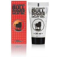   Magömlés késleltető gél, Cobeco, Bull Power Delay Gel, 30 ml, natúr, hűsítő, gyorsan felszívódó, férfiaknak