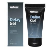   Magömlés késleltető gél, Cobeco, CoolMann Delay Gel, 40 ml, natúr, hűsítő, szegfűszegolajjal, tápláló, hosszabb együttlétért, férfiaknak