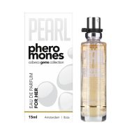   Feromonos női parfüm, Cobeco, Pearl, 14 ml, Eau de Parfum, fehér virágos illat, csábító feromonhatás, érzéki, nőknek