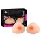 Szilikon mellbetét, Cottelli Collection, Silicone Push-Up Enhancers with Nipple, 2x400 g, testszínű, mellbimbós, lágy szilikon