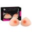 Szilikon mellbetét, Cottelli Collection, Silicone Push-Up Enhancers with Nipple, 2x400 g, testszínű, mellbimbós, lágy szilikon