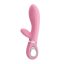 Multifunkcionális vibrátor, Pretty Love, Thomas, 16-20 cm, rózsaszín, kétmotoros, 7 mód, puha szilikon, g-pontos, csiklóizgatóval, akkumulátoros