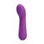 G-pont vibrátor, Pretty Love, Faun Purple I, 11-15 cm, 3,5-3,9 cm, lila, akkumulátoros, szilikon, 12 rezgési mód, memória funkció, hajlékony