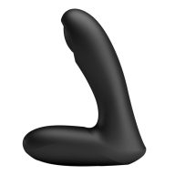  Prosztata masszírozó, Pretty Love, Archenemy App, 6-10 cm, fekete, app-vezérelt, akkumulátoros, szilikon, ívelt, 12 funkciós, gát stimuláció
