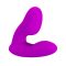Multifunkcionális vibrátor, Pretty Love, Melvin, 2,5-2,9 cm átmérő, lila, 12-funkciós, csikló- és G-pontizgató, távirányítós, akkumulátoros