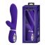 G-pont és csiklóvibrátor, Pretty Love, Thomas Purple II, 16-20 cm, lila, kétmotoros, 7 rezgési mód, memória funkció, szilikon, akkumulátoros, vízálló