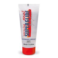   Vízbázisú anál síkosító, HOT, Anal Superglide Warming, 100 ml, áttetsző, forrósító hatású, óvszerbarát, hosszantartó, könnyen lemosható