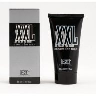   Pénisznövelő krém, Hot, XXL Intimate Cream for Men, 50 ml, natúr, erekciót segítő, vágyfokozó, hűsítő mentollal, ginsenggel és ginkgóval