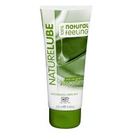   Vízbázisú síkosító, HOT, Nature Lube Aloe Vera, 100 ml, natúr, gyógynövényes, kondombarát, bőrbarát, hosszan tartó, nem ragad