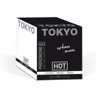   Feromon parfüm, Hot, Tokyo Urban Man, 30 ml, áttetsző, férfiaknak, feromonos, csábító illat, városi stílus, mindennapi használatra