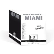   Feromonos parfüm, Hot, Miami Sexy Woman, 30 ml, színtelen, nőknek, csábító, hosszan tartó illat, mindennapi viselésre és randikra