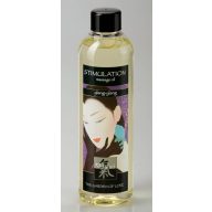   Masszázsolaj, Shiatsu, Extase, 250 ml, színtelen, ylang-ylang illatú, ehető, bőrápoló, hosszan sikamlós, természetes összetevőkkel