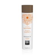   Masszázsolaj, Shiatsu, Extase, 100 ml, natúr, narancs és szantálfa illatú, selymes, érzéki masszázshoz, pároknak