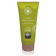   Vízbázisú anál síkosító, Shiatsu, Love Glide Anal, 100 ml, natúr, bőrbarát, pároknak, anális együttlétekhez