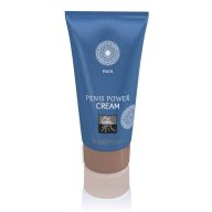   Erekcióserkentő krém, Shiatsu, Penis Power Cream – Japanese Mint & Bamboo, 30 ml, natúr, frissítő japán menta és bambusz, gyorsan felszívódó