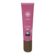   G-pont stimuláló gél, Shiatsu, G-Spot Gel, 15 ml, áttetsző, vízbázisú, hűsítő és bizsergető hatású, természetes gyógynövény-kivonatokkal