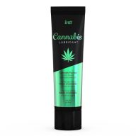   Vízbázisú síkosító, Intt, Cannabis, 100 ml, natúr, kannabisz ízű, óvszerbarát, természetes, kendermagolajjal, pároknak, szexjátékokhoz