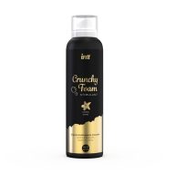   Masszázshab, Intt, Crunchy Foam Vanilla Aerosol, 150 ml, vanília illatú, pezsgő és hidratáló hatás, aeroszolos, bőrápoló