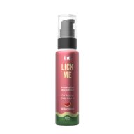   Ízesített vízbázisú síkosító gél, Intt, Lick Me Watermelon, 50 ml, áttetsző, melegítő hatású, orálhoz ideális, görögdinnye ízű