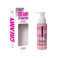   Afrodiziákum illatú testápoló krém-gél, Intt, Creamy Attraction Seduction, unisex, hidratáló, bőrpuhaító, csábító illat, pároknak