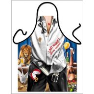   Legénybúcsú kötény, Itati, The Last Night, színes, vicces, mintás, szövet, férfiaknak, party kellék, ajándéknak ideális