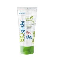   Vízbázisú síkosító, Joydivision, BIOglide American Plus Ginseng, 100 ml, natúr, vegán, 100% természetes, óvszerbarát, pH-semleges, hosszan tartó