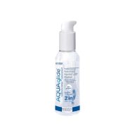   Vízbázisú síkosító és masszázsgél, Joydivision, AQUAglide 2 in 1, 125 ml, natúr, óvszerbarát, orális/anális/hüvelyi használatra