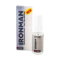  Magömlés késleltető spray férfiaknak, Joydivision, IRONMAN Control-Spray, 30 ml, natúr, frissítő, bőrápoló, ginseng- és bambusz-kivonattal