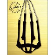   Szexhinta, Joydivision, Liebesschaukel de Luxe, 150 kg teherbírás, fekete, poliészter, könnyen összeszerelhető, erotikus pozitúrákhoz