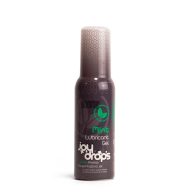   Vízbázisú síkosító, JoyDrops, Mint Lubricant Gel, 100 ml, átlátszó, menta ízű, illatos, óvszer- és játékszerbarát, fokozott érzékenység
