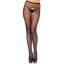 Alul nyitott necc harisnyanadrág, Leg Avenue, Crotchless Fishnet Pantyhose 721404Q, Plus Size, fekete, szexi, erotikus, rugalmas, poliamid