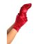 Szatén kesztyű, Leg Avenue, Wrist Length Satin Gloves, One Size, piros, csuklóig érő, szexi, poliamid
