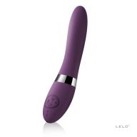   G-pont vibrátor, Lelo, Elise 2, 22 cm, lila, kétmotoros, szilikon, vízálló, akkumulátoros, halk működésű, elegáns, prémium kivitel