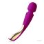 Masszírozó vibrátor, Lelo, Smart Wand 2 Large, 26-30 cm, lila, akkumulátoros, vízálló, SenseTouch technológia, bőrbarát szilikon