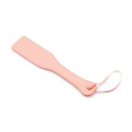   Paskoló, LIEBE SEELE, Pink Organosilicon Paddle, 31–35 cm, rózsaszín, vegán műbőr, masszív, rugalmas, könnyű, csuklóhurkos, kezdőknek ideális