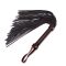 Korbács, Lovetoy, Bondage Fetish Beginners Flogger, 41-45 cm, fekete, műbőr, könnyed paskoláshoz, kezdőknek