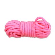   Bondage kötél, Lovetoy, Fetish Bondage Rope, 251-700 cm, rózsaszín, pamut, erotikus, BDSM, kötözéshez