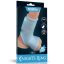 Vibrátoros péniszgyűrű, Lovetoy, Silk Knights Scrotum Sleeve, 2,5–2,9 cm, kék, herepánttal, egysebességes, elemes (1 x CR2032), rugalmas TPE