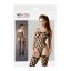 Hálós body és combfix szett, Orion - Mandy Mistery Line, Black Fishnet Sexy Set, One Size (S-L), fekete, varrásmentes, rugalmas, spagetti pántos