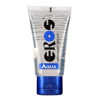   Vízbázisú síkosító, Eros, Aqua, 50 ml, natúr, bőrbarát, orvosi minőségű, kondombarát, vízben oldódó, könnyen lemosható
