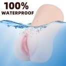 Vibrációs műpunci, Mistress, Eden Masturbator, 16–20 cm, testszínű, akkumulátoros, vízálló, realisztikus, vaginát formázó, 3 sebesség, 7 mód