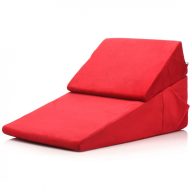   Szexpárna szett, Mistress, Sex Lounge Chair IV, 75 x 48,6 x 25,4 cm + 48,2 x 35 x 16,5 cm, piros, ergonomikus, 2 részes, 20 pozícióhoz, poliészter