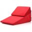 Szexpárna szett, Mistress, Sex Lounge Chair IV, 75 x 48,6 x 25,4 cm + 48,2 x 35 x 16,5 cm, piros, ergonomikus, 2 részes, 20 pozícióhoz, poliészter