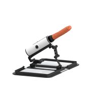   Szexgép, Mistress, Sex Machine V, 11–15 cm dildó, testszínű, távirányítós (CR2032), adapteres, melegítő funkció, nem vízálló, 3,5–3,9 cm átmérő