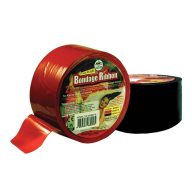   Bondage szalag, NMC, Bondage Ribbon, 5 cm x 1800 cm, fekete, PVC, sima tapintású, erotikus BDSM kiegészítő kötözéshez